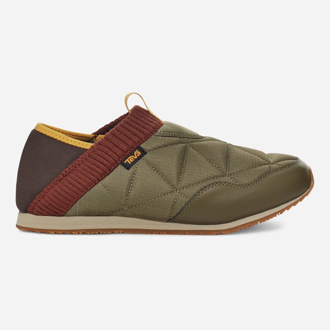 Teva Reember Men's Slip On Olive / Brown Multi | 2704968-HE